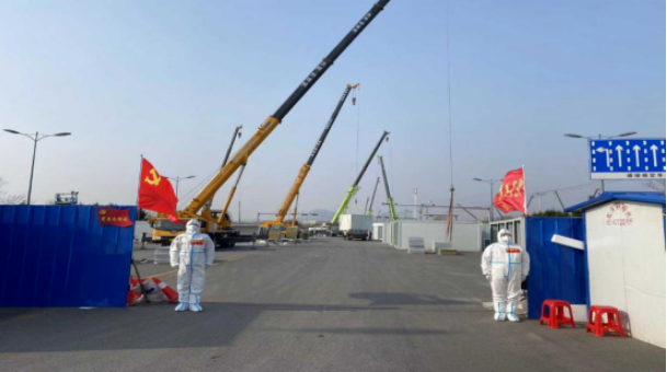 防疫接力，勇战疫情——pa集团官网、温泉集团全力保障健康驿站项目建设